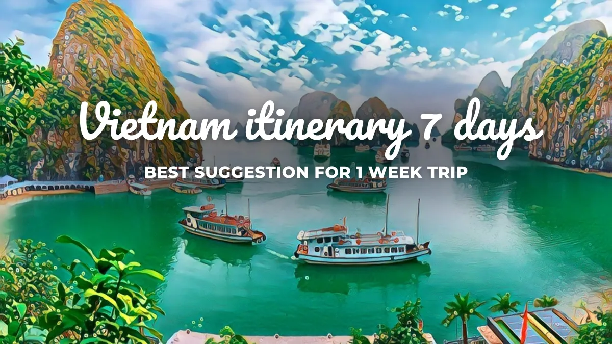 Vietnam Itinerary in 7 Days: Suggested and tips