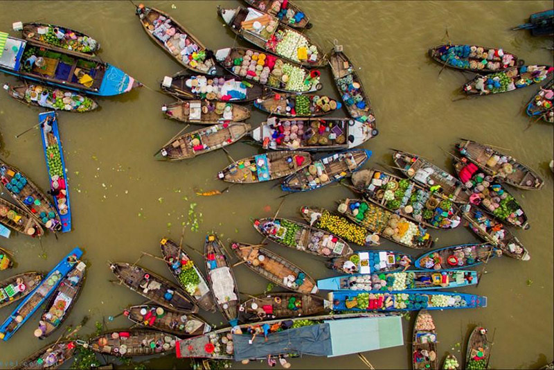 Cai Rang Floating Market: a Unique cultural space of the Mekong Delta