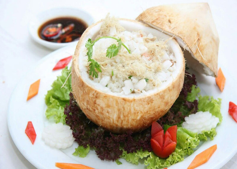 Coconut Rice in Ben Tre province