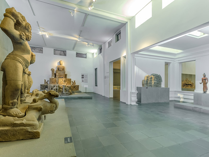 Dong Duong Hall in da nang museum of cham sculpture