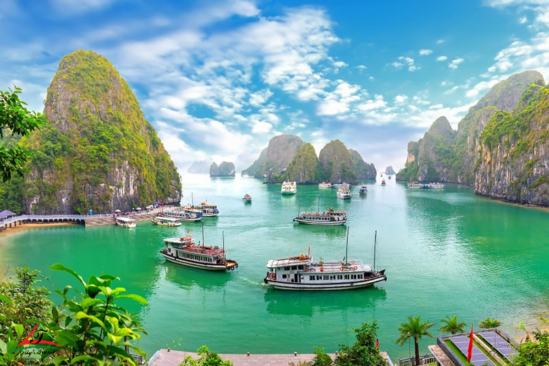 Halong Bay - northern Vietnam's number one-tourism hub.