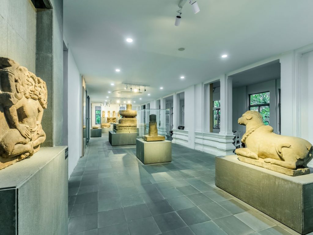 Tra Kieu Hall in da nang museum of cham sculpture