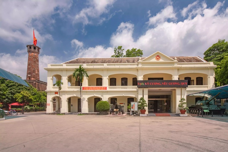 Military History Museum and Hanoi Flag tower