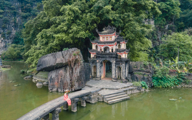 Bich Dong pagoda in Ninh Binh province