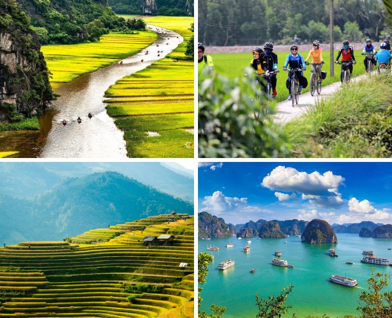 First trip to Vietnam in 2 weeks - Suggest the most interesting itineraries